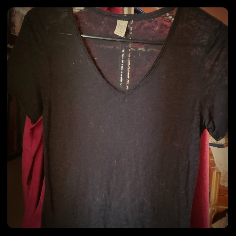 Black overlay top